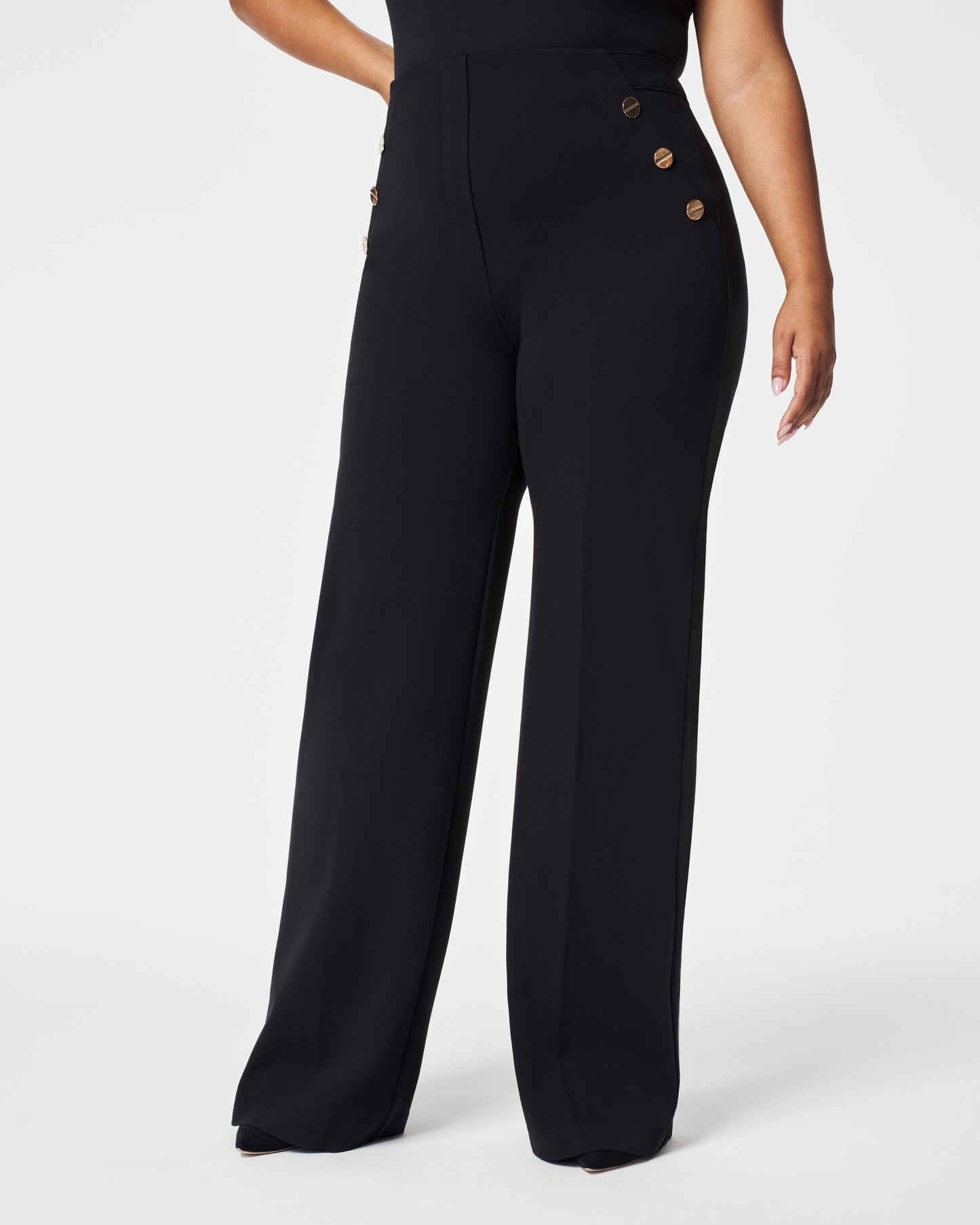 The Perfect Pant, Button Wide Leg