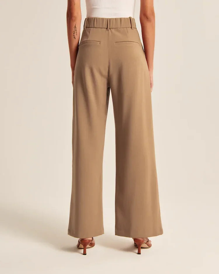 Wide Leg Tailored Pants