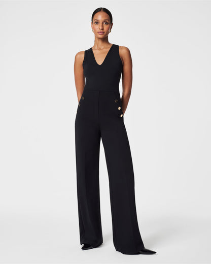 The Perfect Pant, Button Wide Leg